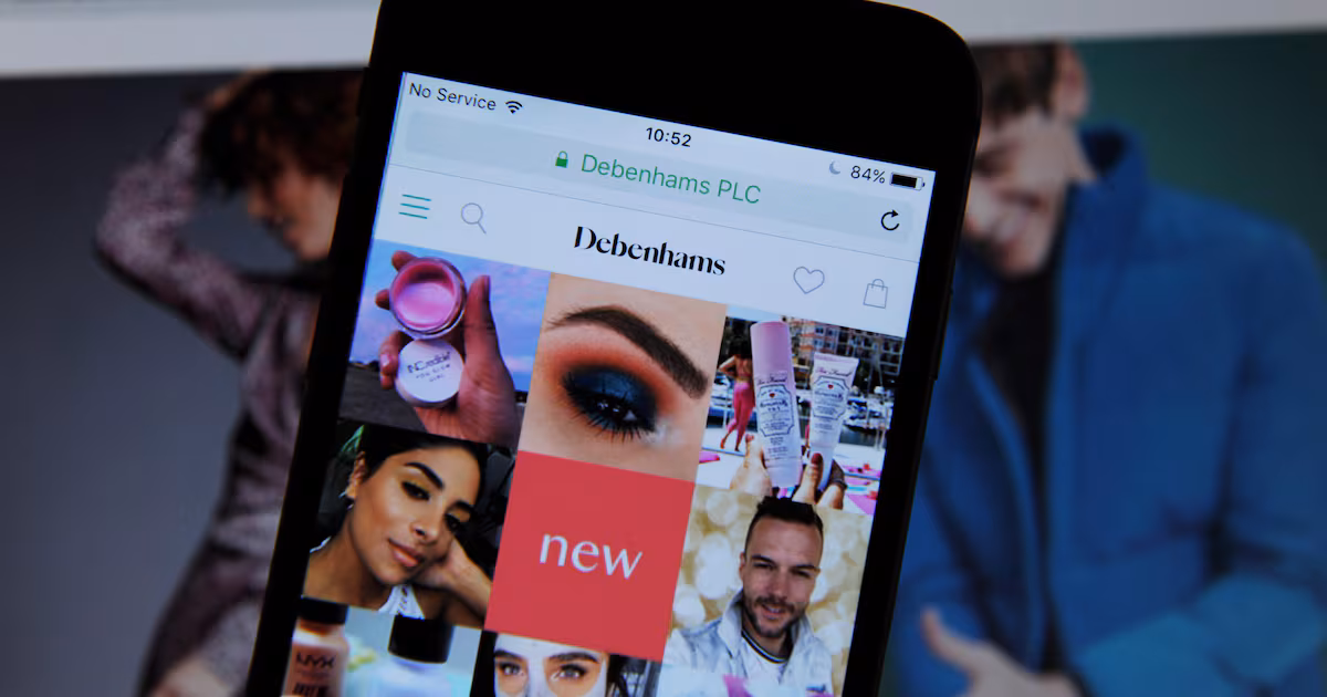 Debenhams reports earnings jump amid turnaround efforts