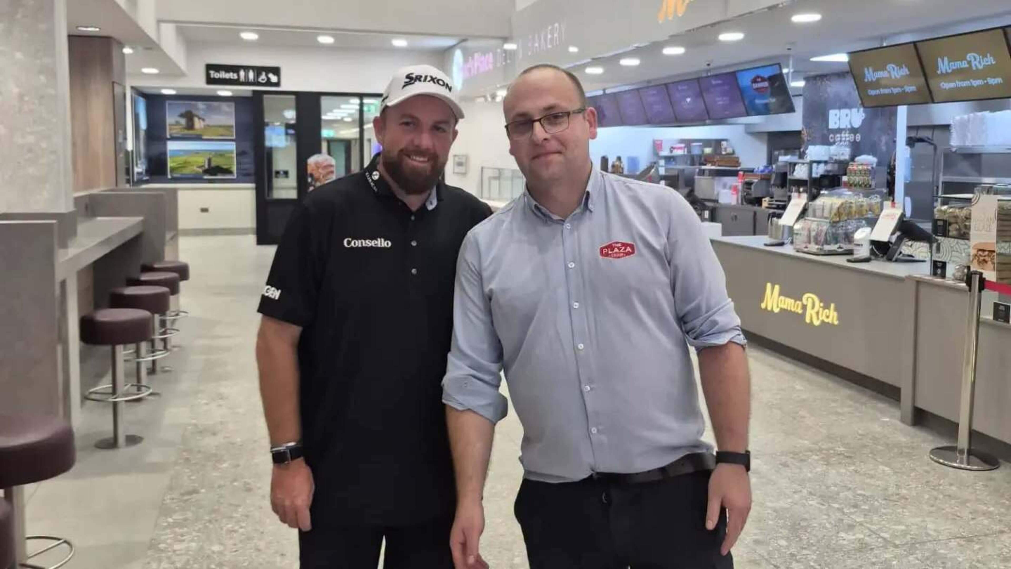 Shane Lowry Dines at New Plaza After Irish Open Win