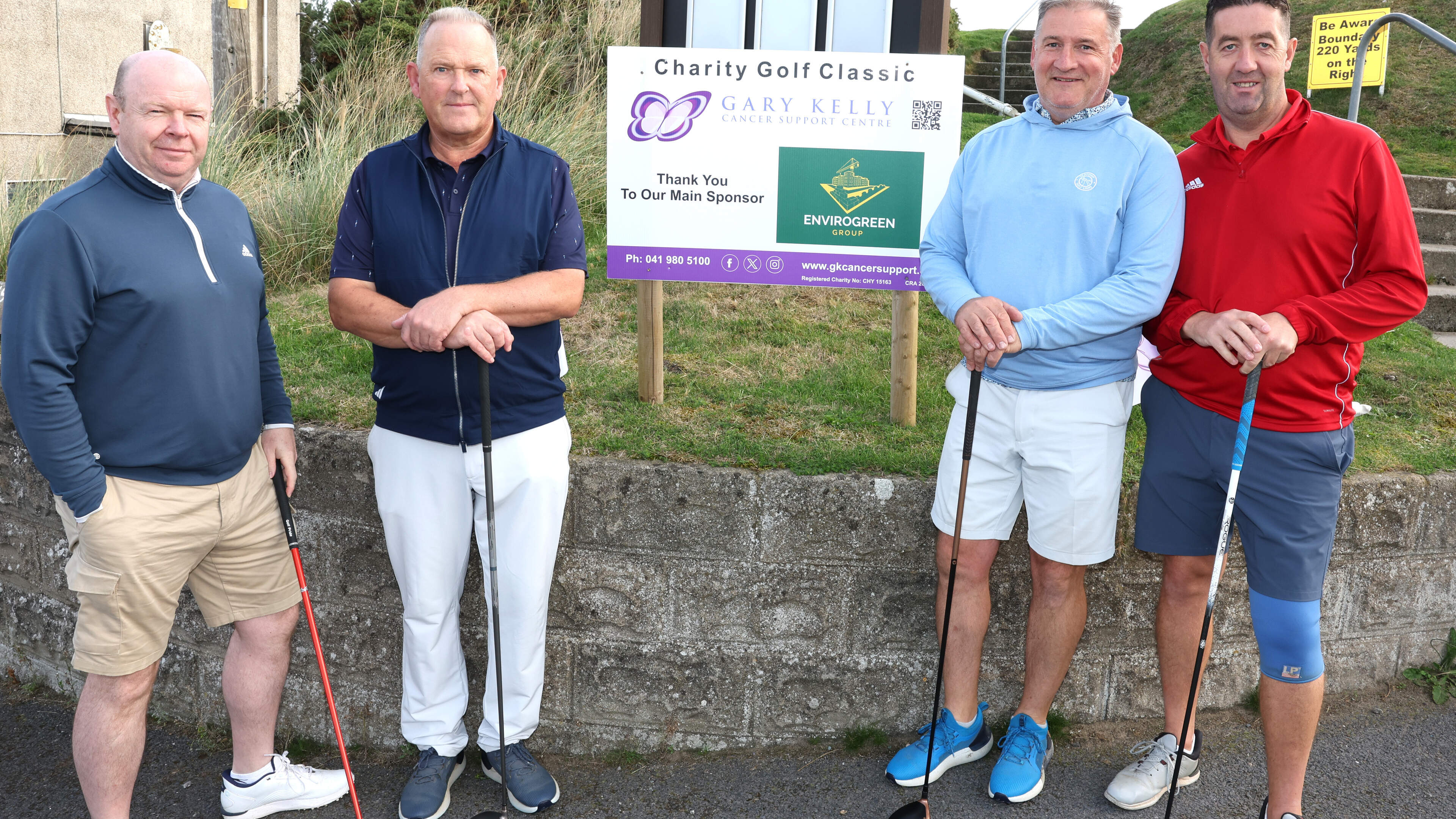 Golfers Support Gary Kelly Cancer Centre