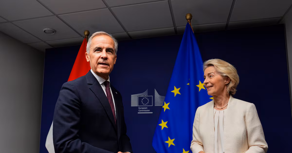 Canada's Carney Supports EU Associate Membership Proposal