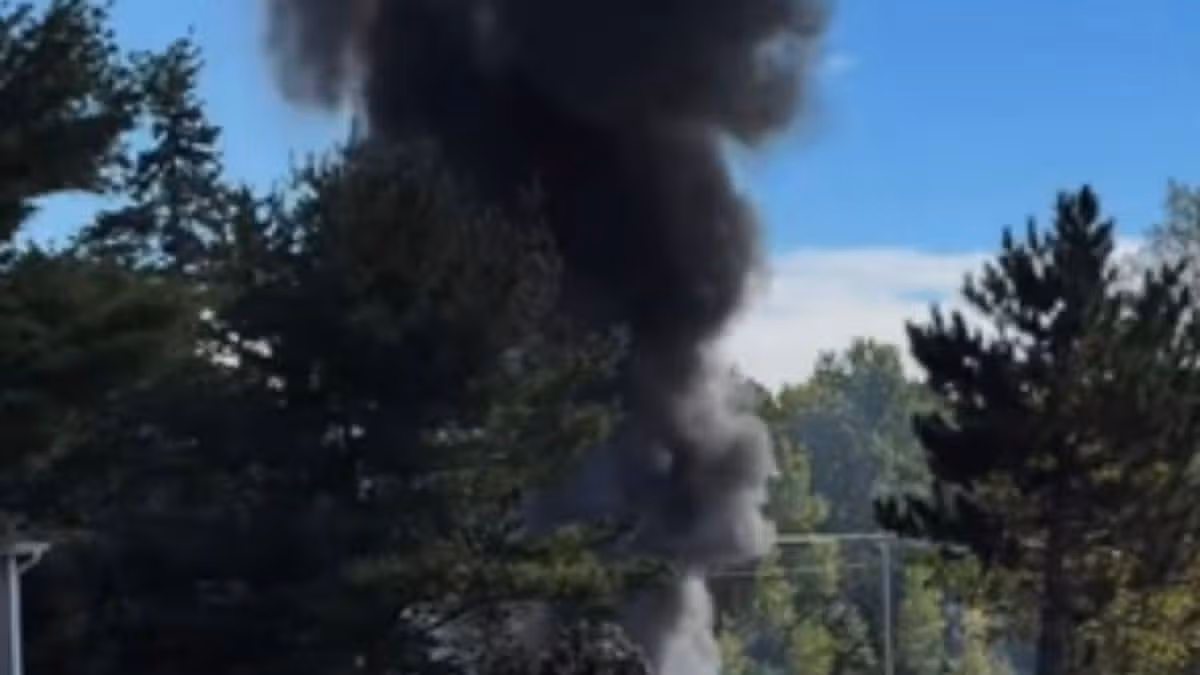 F-16 Fighter Jet Crashes in Michigan