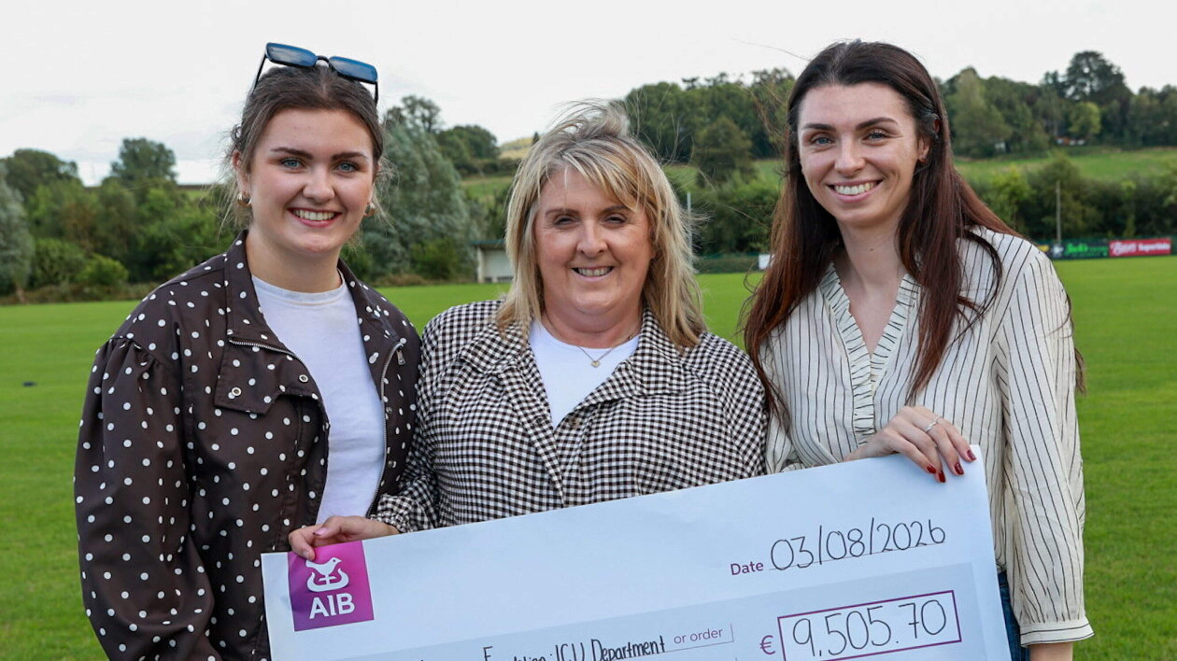 Wexford Family Fundraiser Raises €9,500 for ICU