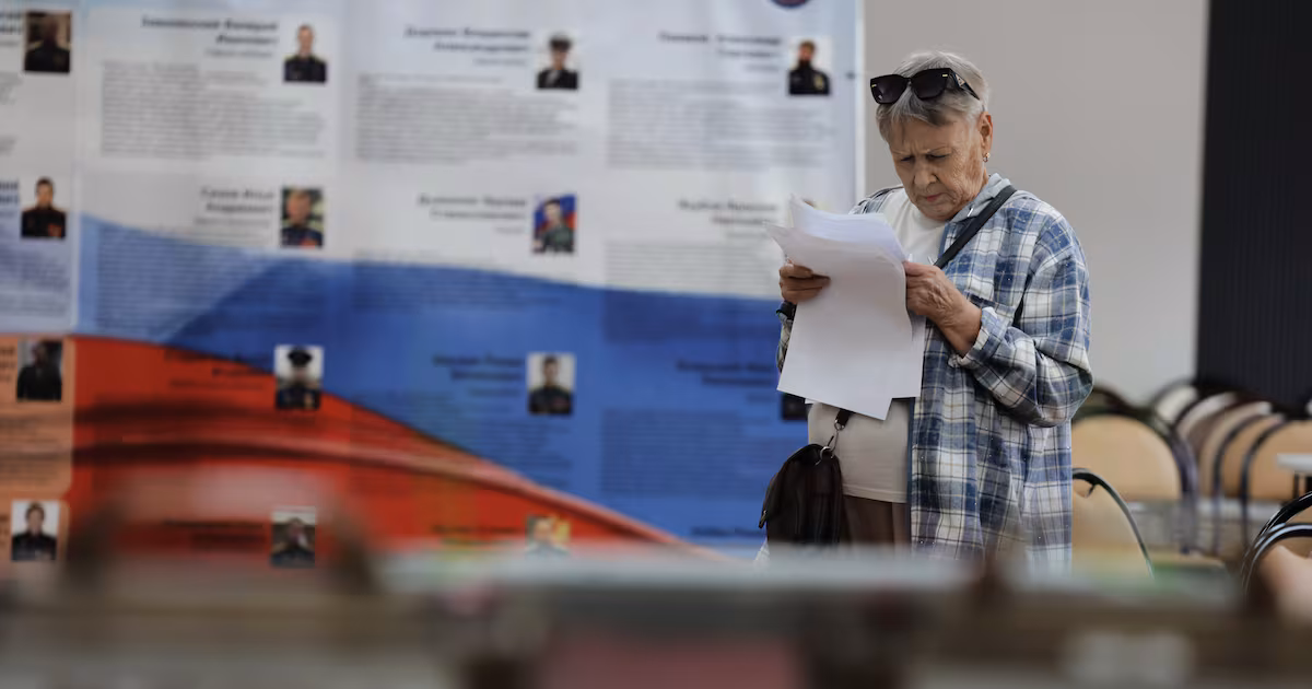 Russians Vote in Wartime Parliamentary Election
