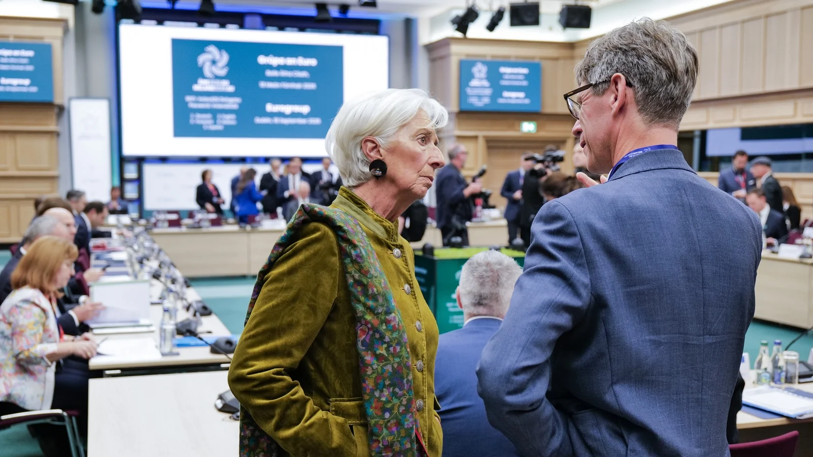 Lagarde Discusses ECB Interest Rate Decisions