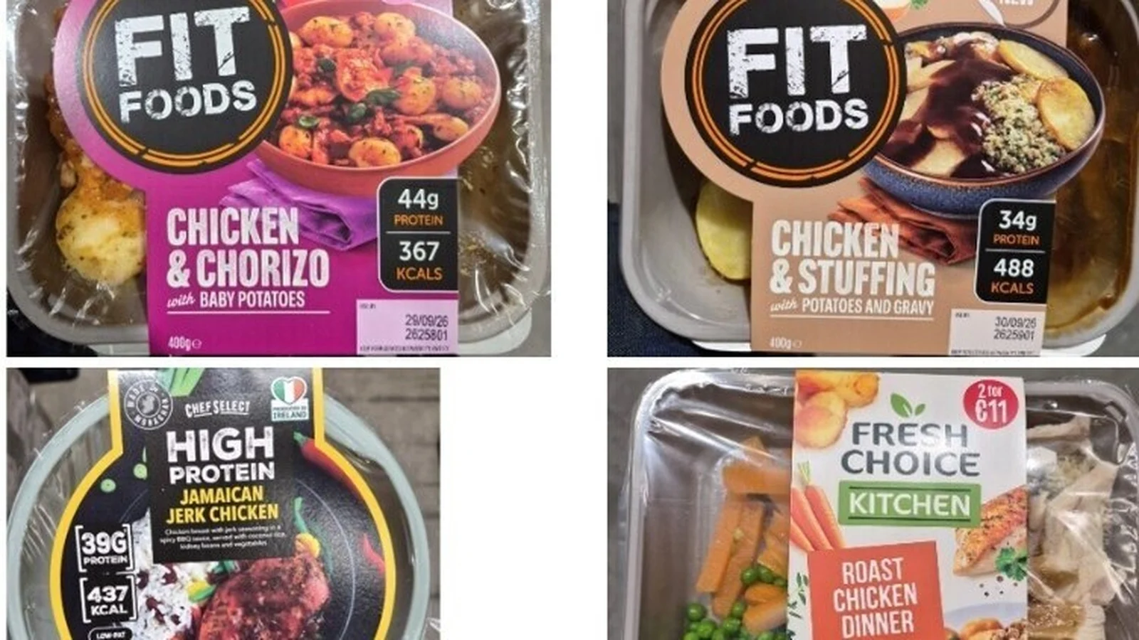 FSAI recalls ready meals over listeria risk