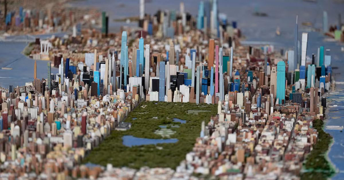 Man Creates Massive New York City Model