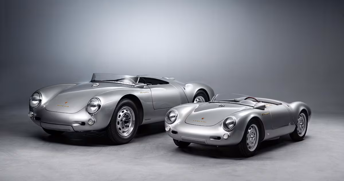 Porsche 550 Spyder Reimagined as Small-Scale Version