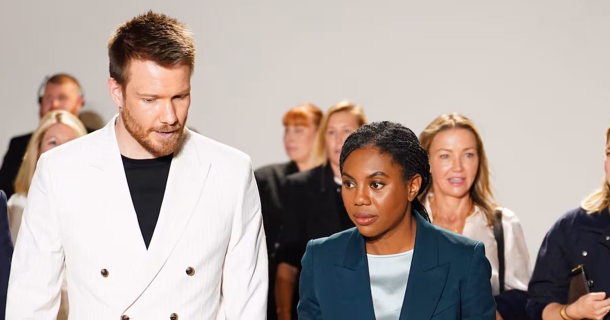 Kemi Badenoch Attends M&S London Fashion Week Show